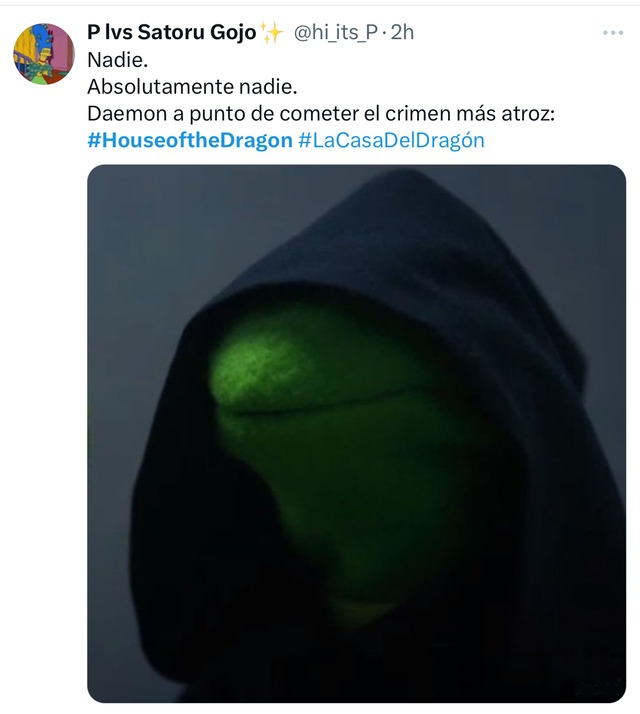 TROME | HOUSE OF THE DRAGON: los memes del estreno de la segunda temporada (Foto: Twitter)