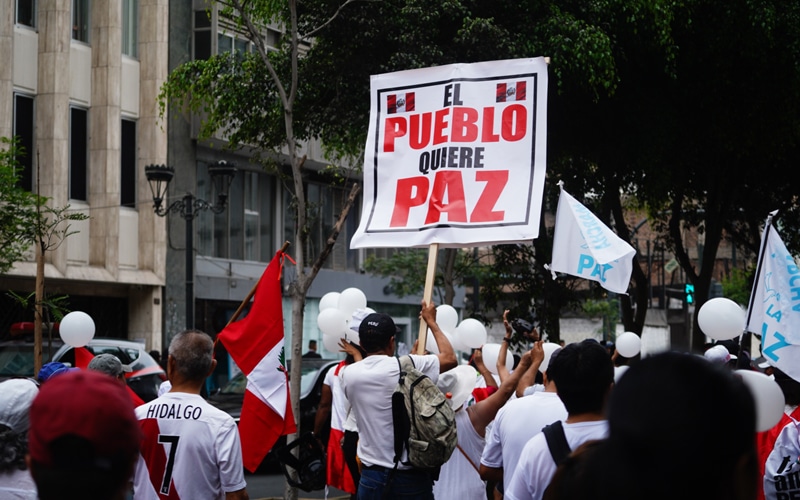 El país más hermoso necesita vivir en paz.