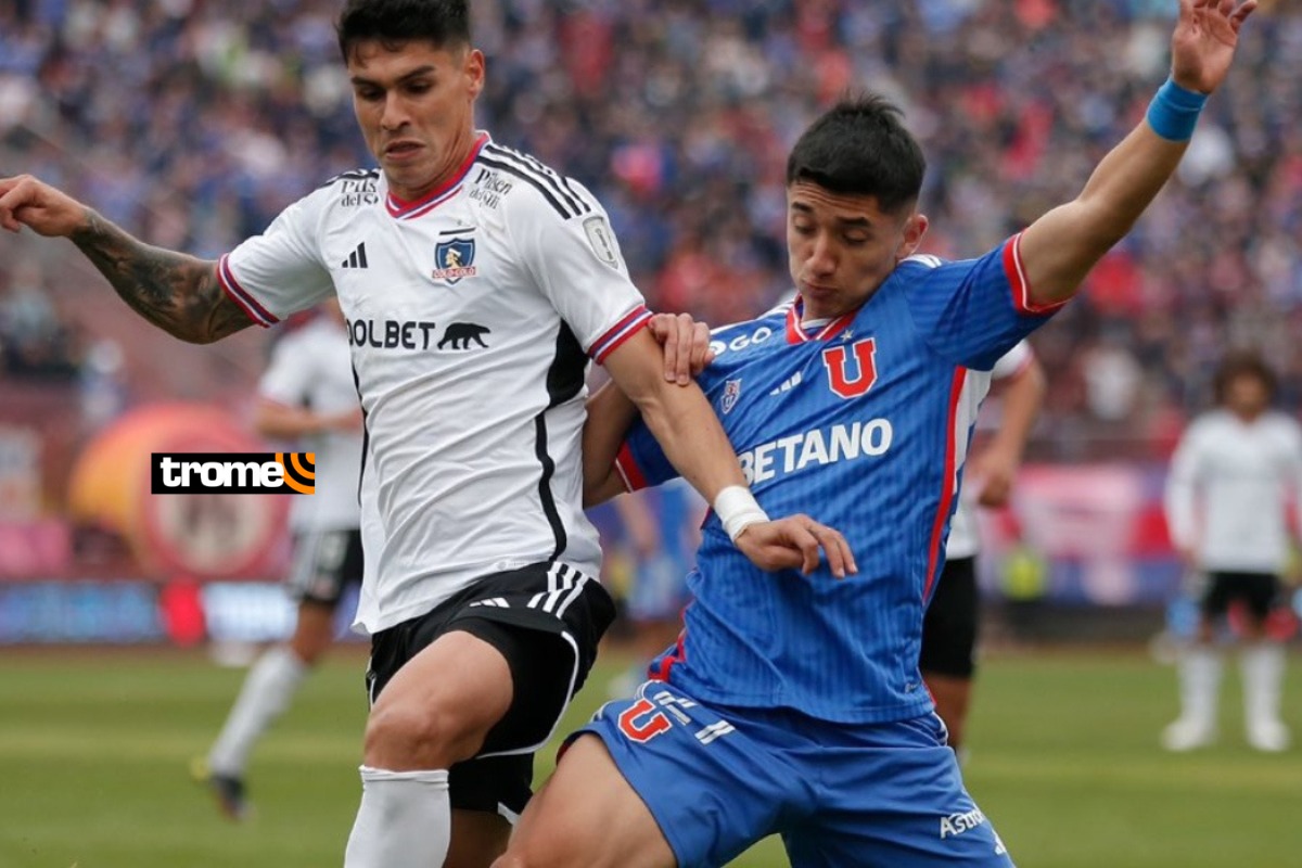 ¡Empate en el superclásico! U. de Chile igualó 1-1 con Colo Colo por el Campeonato Nacional. (Foto: @ColoColo).