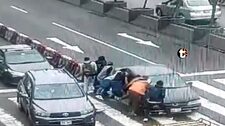 Accidente en av. Abancay: Policía dio pase a los vehículos a pesar de que se encontraban en luz roja