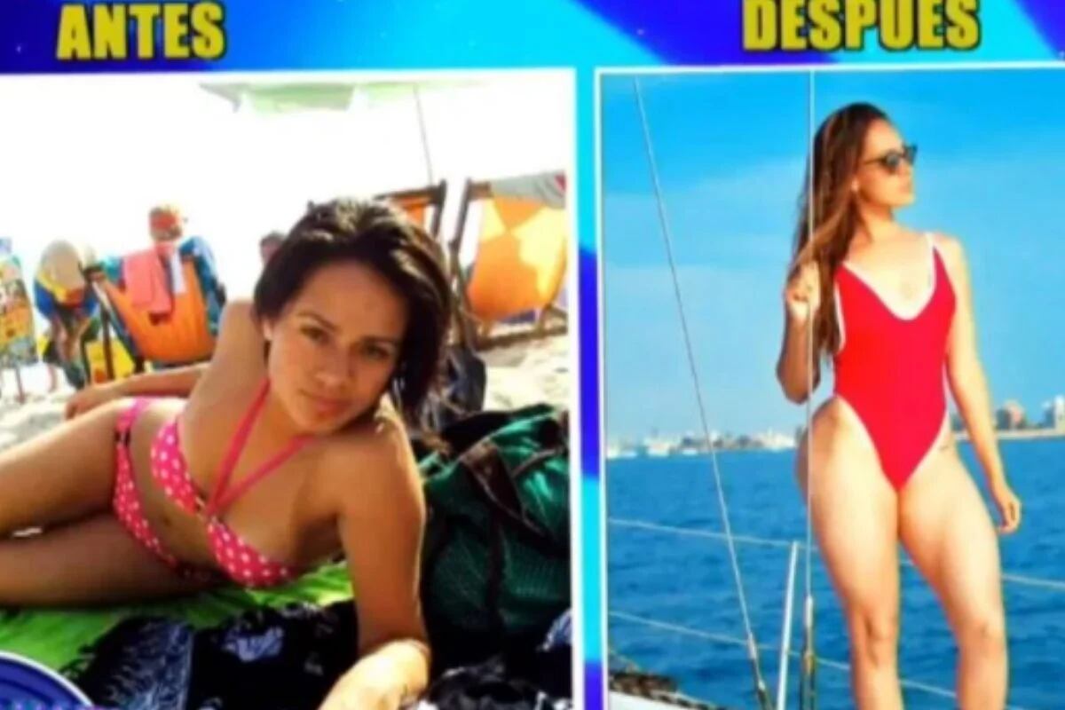 El antes y después de Jossmery Toledo (Foto: Captura de pantalla "Magaly Tv, la firme")