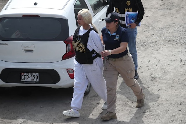 Nadeska Widausky tenía una alerta de Interpol para proceder con su captura internacional. Foto: GEC