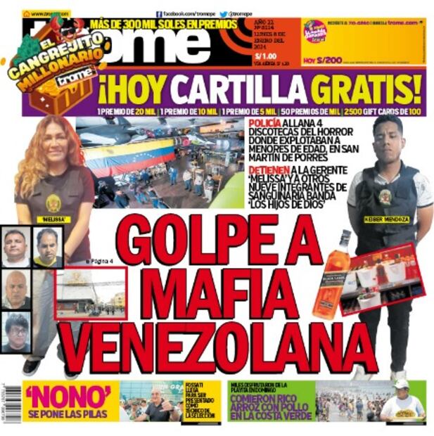 ‘GOLPE A MAFIA VENEZOLANA’