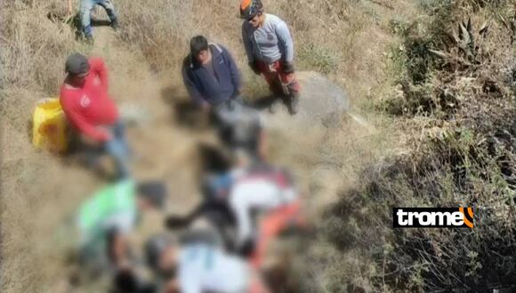 Accidente de auto que trasladaba a banda musical en Áncash dejó 5 muertos y otros 5 heridos