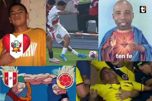 No pararás de reír con los mejores memes del Perú - Colombia ( Redes sociales)