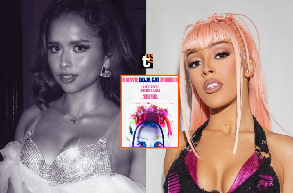 Cantante peruana Lucianeka abrirá el concierto de Doja Cat en el Arena 1.
