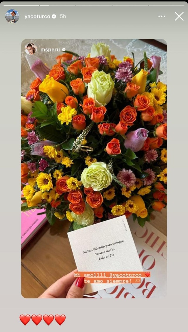 TROME | Así celebró Chollywood el Día de San Valentín (Foto: IG)