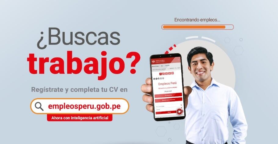 El MTPE informó que durante el 2022 se han registrado 126. 881 postulaciones a las vacantes laborales. (Difusión)