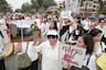 ¡Alzan su voz! Al menos 200 padres protestan frente al Liceo Naval tras presunta agresión sexual contra escolar