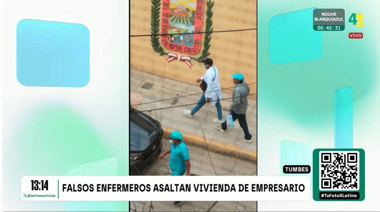 Entraron a casa con cuento de vacunas y se llevaron 60 mil soles. Foto: Latina