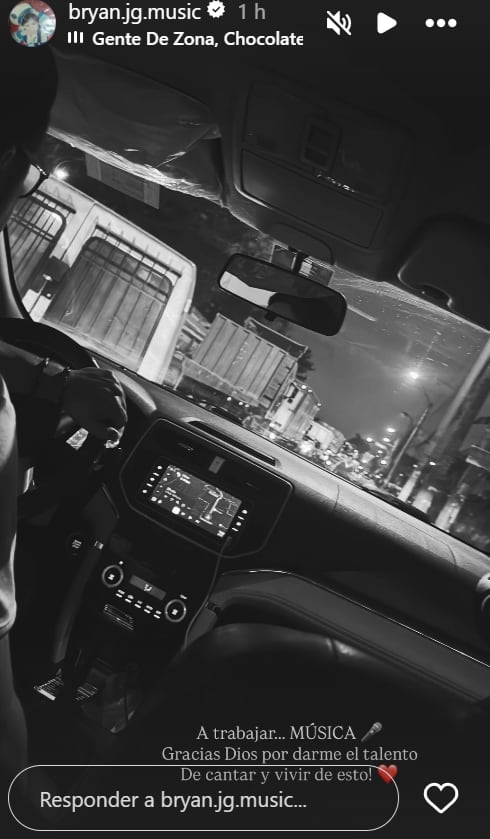 Bryan Torres lanza - al parecer- misil al saber que Samahara Lobatón grabó para 'Esta Noche'.