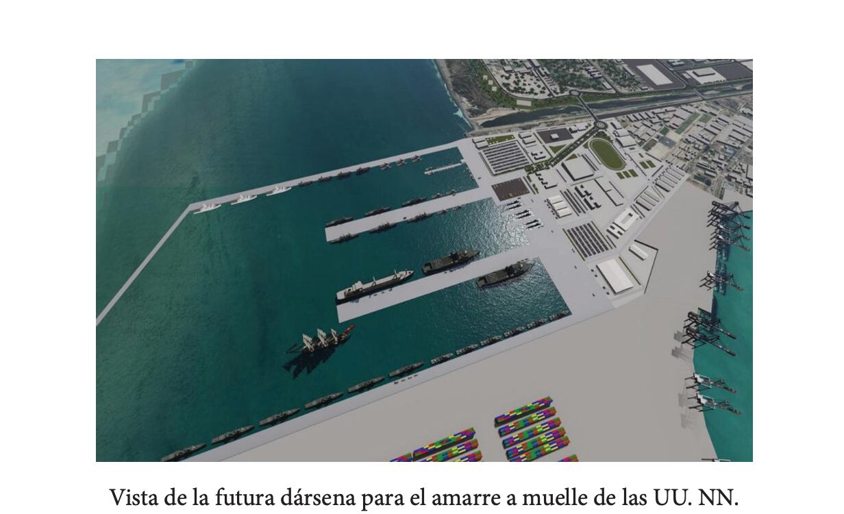 Nueva Base Naval (Fuente: Revista de Marina)