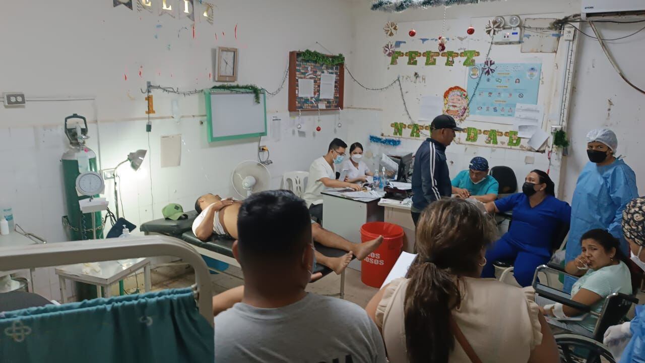 Tumbes: Los seis heridos de bala fueron trasladados a los hospitales de EsSalud y Regional. (Foto PNP)