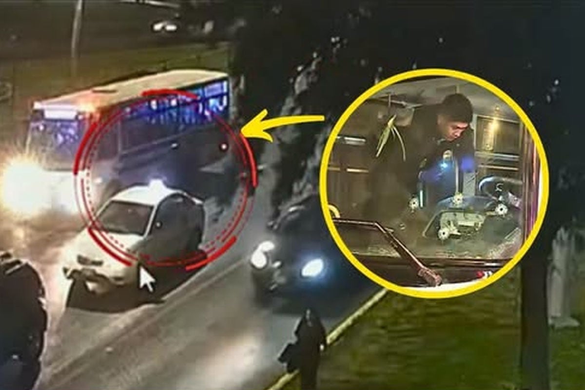 Conductor de Translima fue baleado con pasajeros a bordo en Los Olivos. Foto: Captura de video/Latina