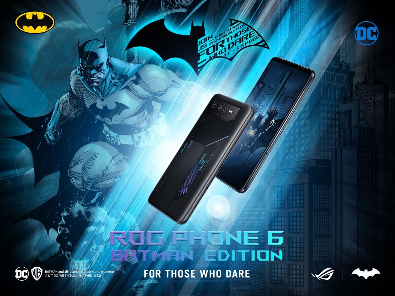 ROG Phone 6 BATMAN Edition.