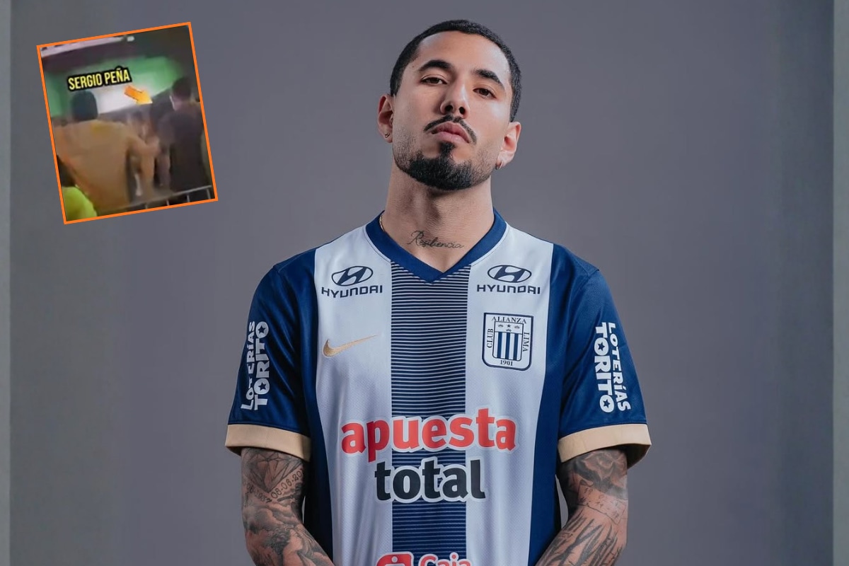 Imágenes serían de Sergio Peña en una discoteca, tras caída de Alianza (Redes sociales)