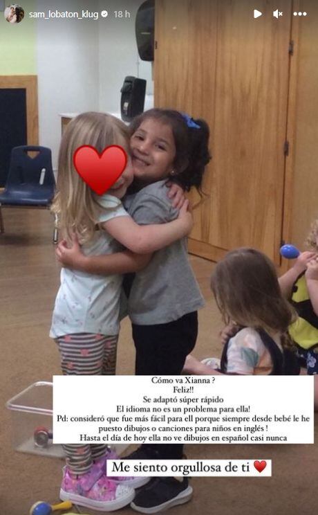 Samahara Lobatón revela por qué su hija domina el inglés