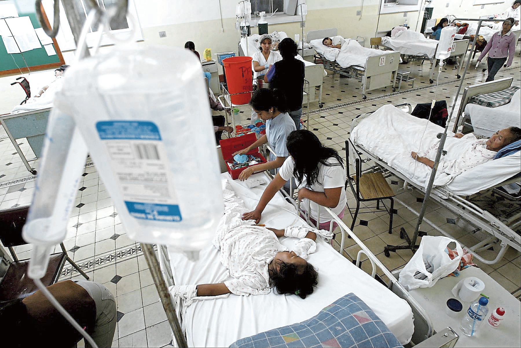 Alto número de casos de leptospirosis.