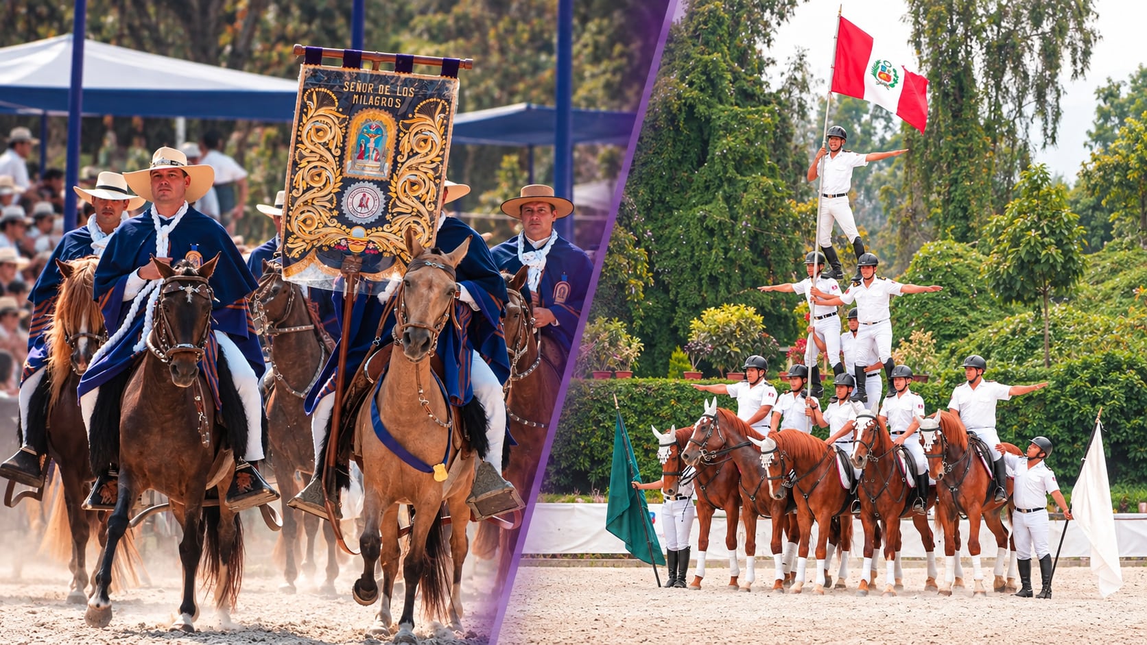 ¡Fe, acrobacias y tradición! Dos espectáculos que deslumbraron en el Mundial del Caballo Peruano de Paso