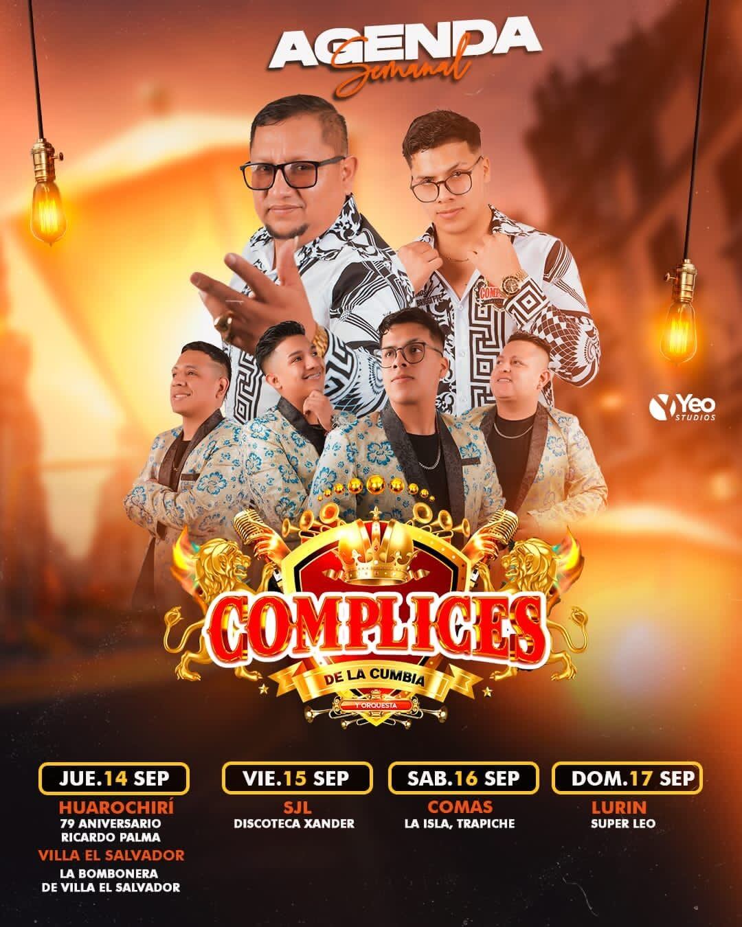 Agrupación Chechito y los Cómplices se presentaba la noche del viernes en la discoteca Xander. (Redes sociales)