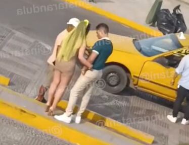 Florcita Polo y su novio tras fiesta de Año Nuevo