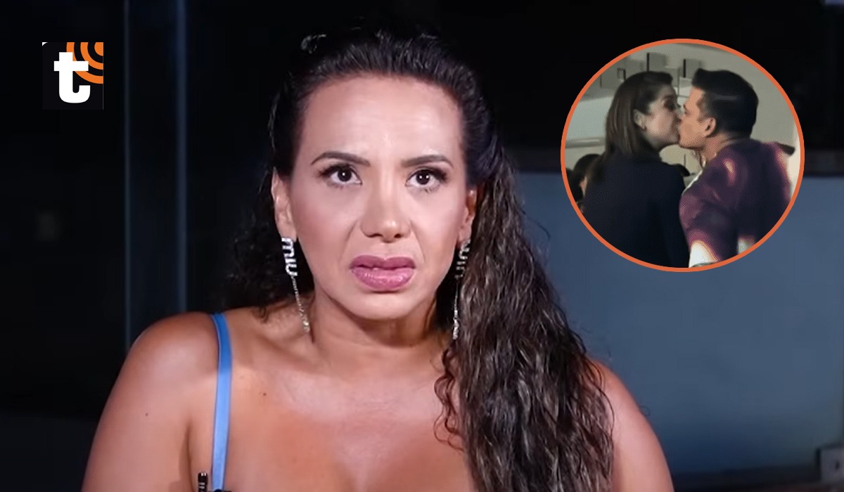 Mónica Cabrejos se pronunció sobre las imágenes del beso entre Christian Dominguez y Karla Tarazona, a quien calificó como ‘recicladora de chatarra’.