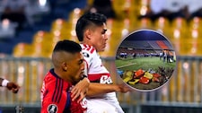 ¡SUSPENDIDO! Flamengo vs Medellín se canceló por disturbios de barra colombiana