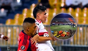 ¡SUSPENDIDO! Flamengo vs Medellín se canceló por disturbios de barra colombiana