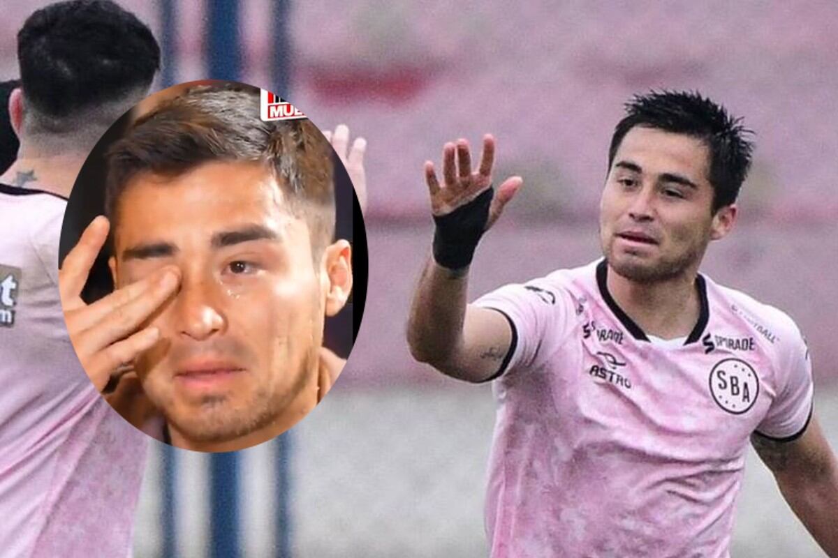 Rodrigo Cuba lloró en entrevista al hablar sobre sus problemas y como el fútbol lo ayudó. Foto: Composición.