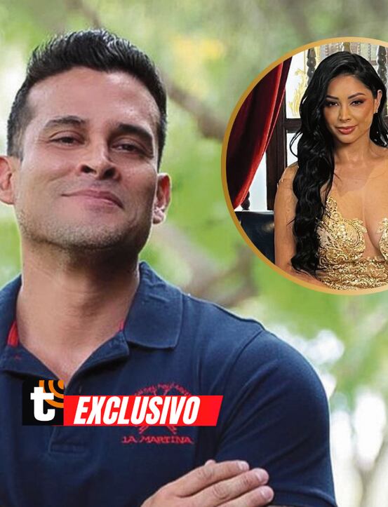 Christian Domínguez y Pamela Franco