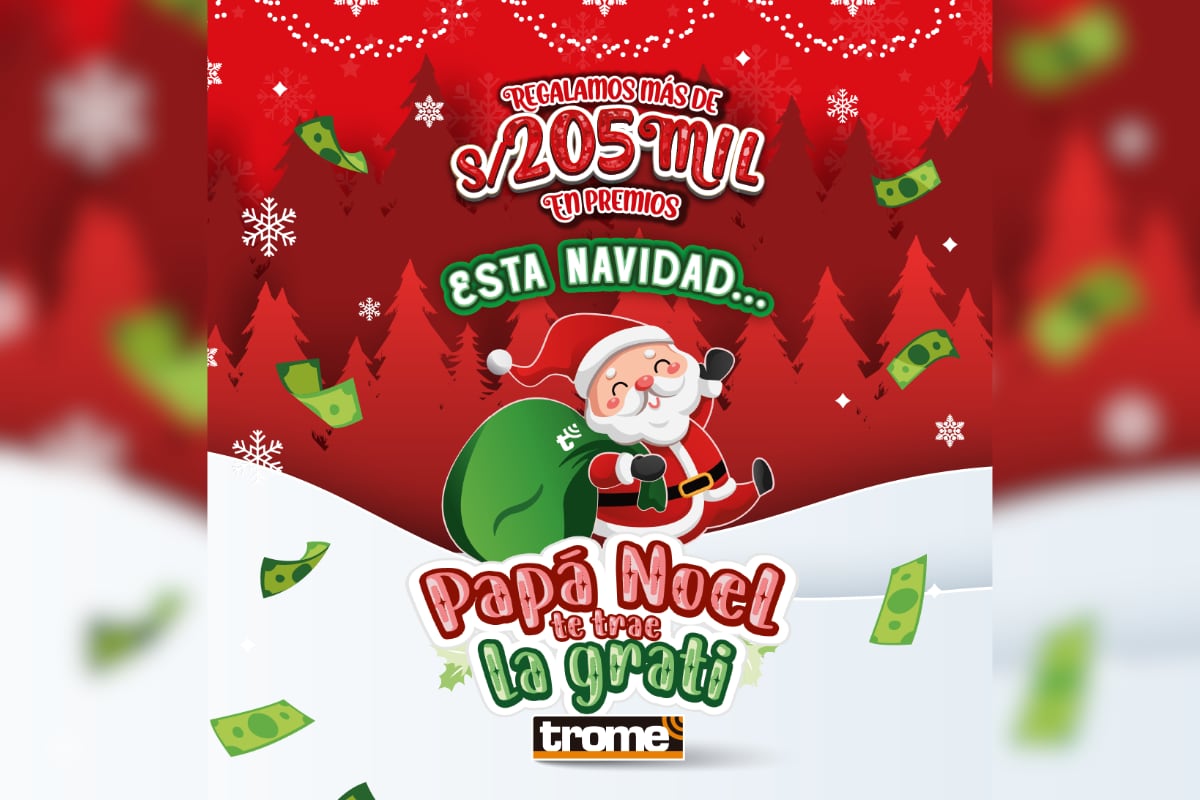 Diario regala más de 200 mil soles en premios de Navidad