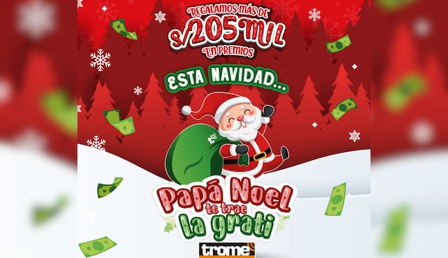 Papá Noel te trae la grati