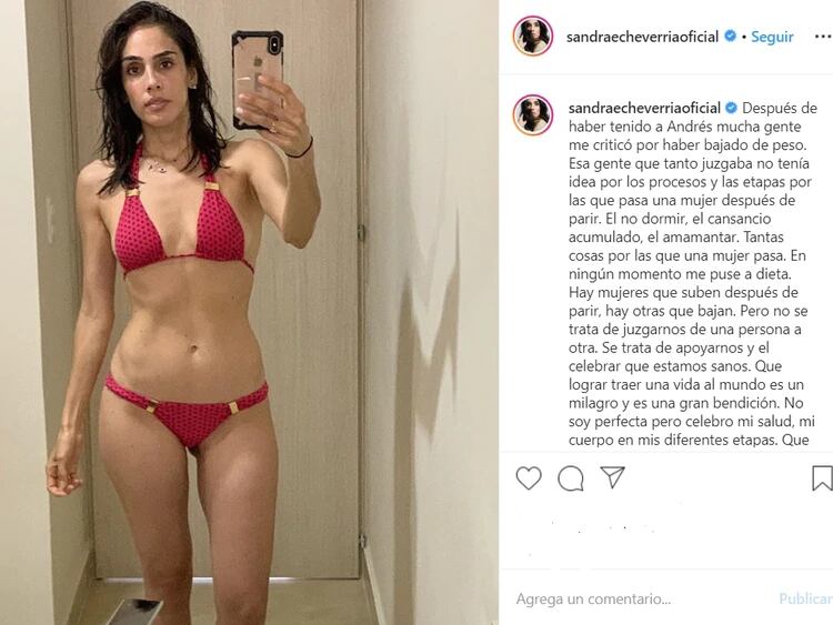 La protagonista de La usurpadora compartió un emotivo 'discurso' a través de Instagram en el que reivindica la belleza de la mujer 'en todas sus formas' (Foto: Instagram)