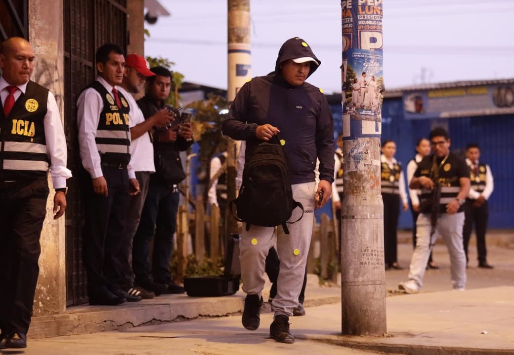 Junior Wilfredo Huamaní Tapia (28) es sindicado como el autor de los disparos que dejó tres muertos. (Foto: Lenin Tadeo / @photo.gec)