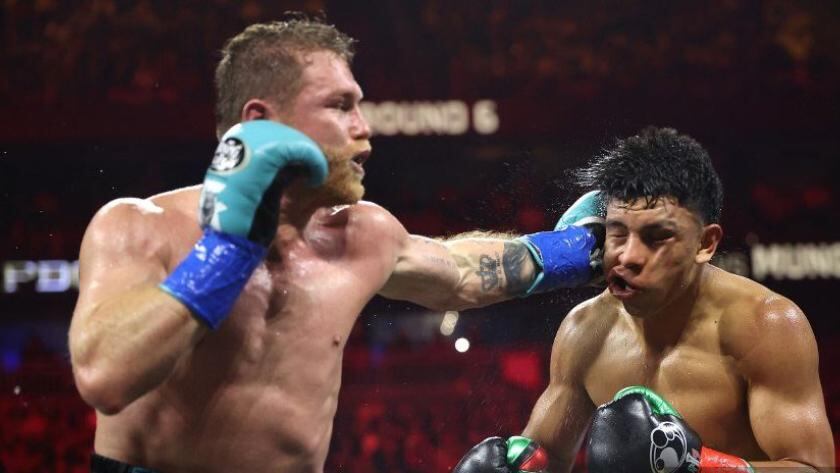 Canelo Álvarez. Foto: AFP.