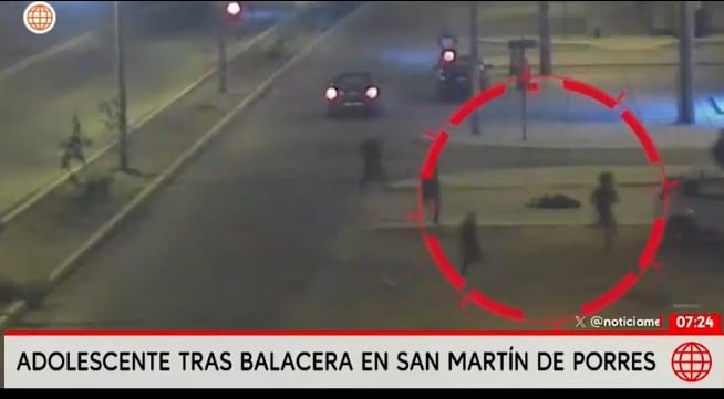 Testigos relatan disparos en San Martín de Porres.