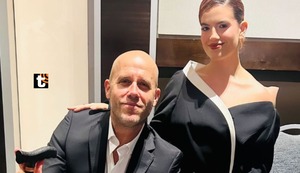 Gian Marco REAPARECE en los Latin Grammy tras problemas de salud: Cantante fue visto con su novia y su hija