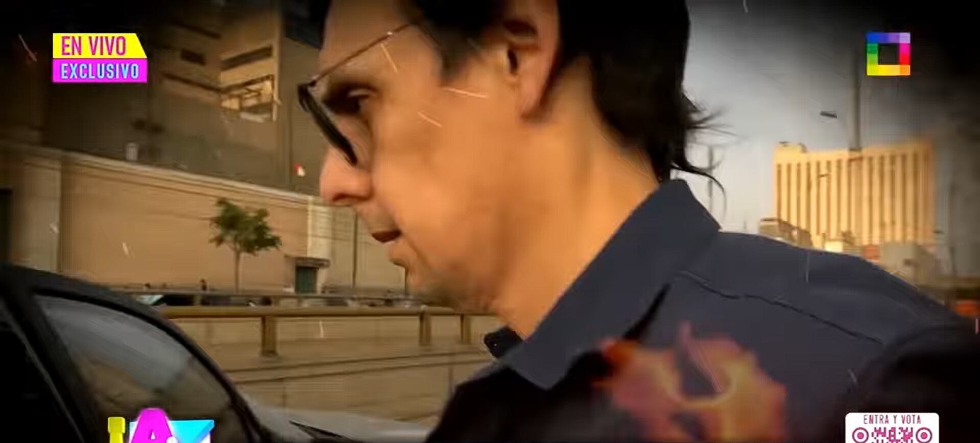 Exproductor prefiere mantenerse en silencio. (Fuente: Willax)