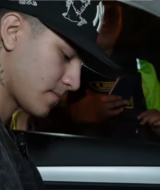 'Cristorata' no tenía su DNI al momento de ser intervenido por policía de tránsito.