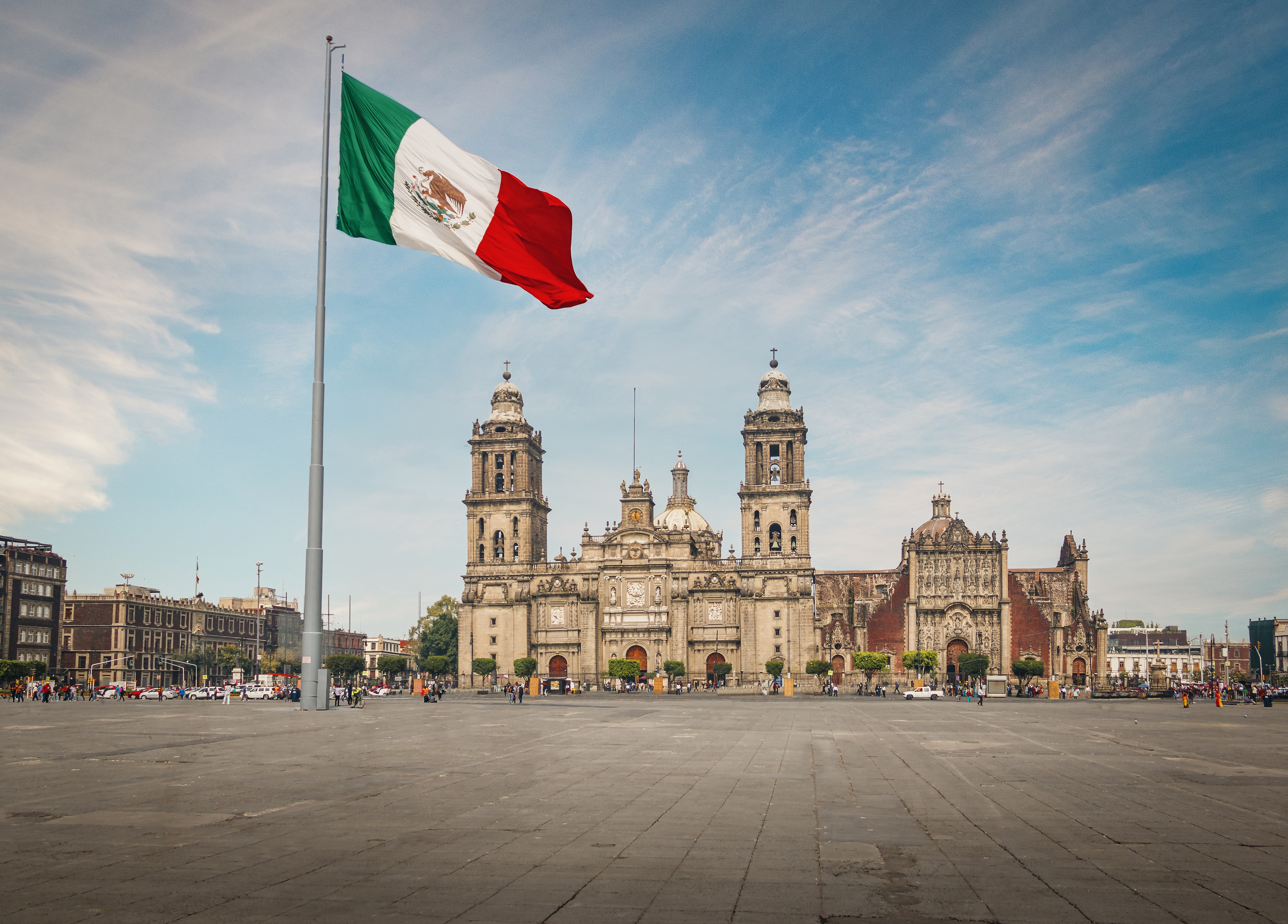 El Zócalo de la Ciudad de México. (Foto: Shutterstock)