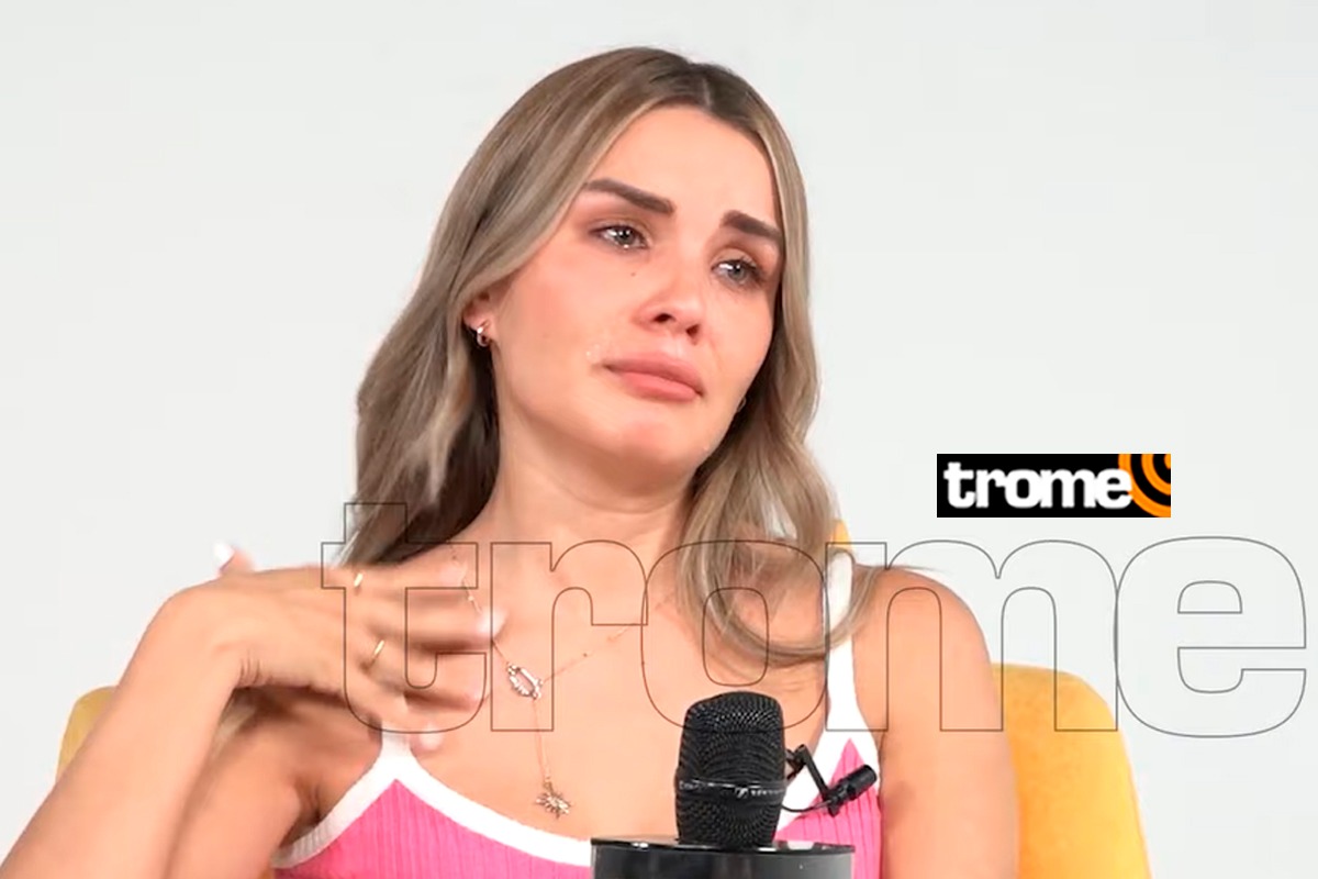 Fiorella Retiz se quiebra al hablar de la maternidad. Foto: Trome.