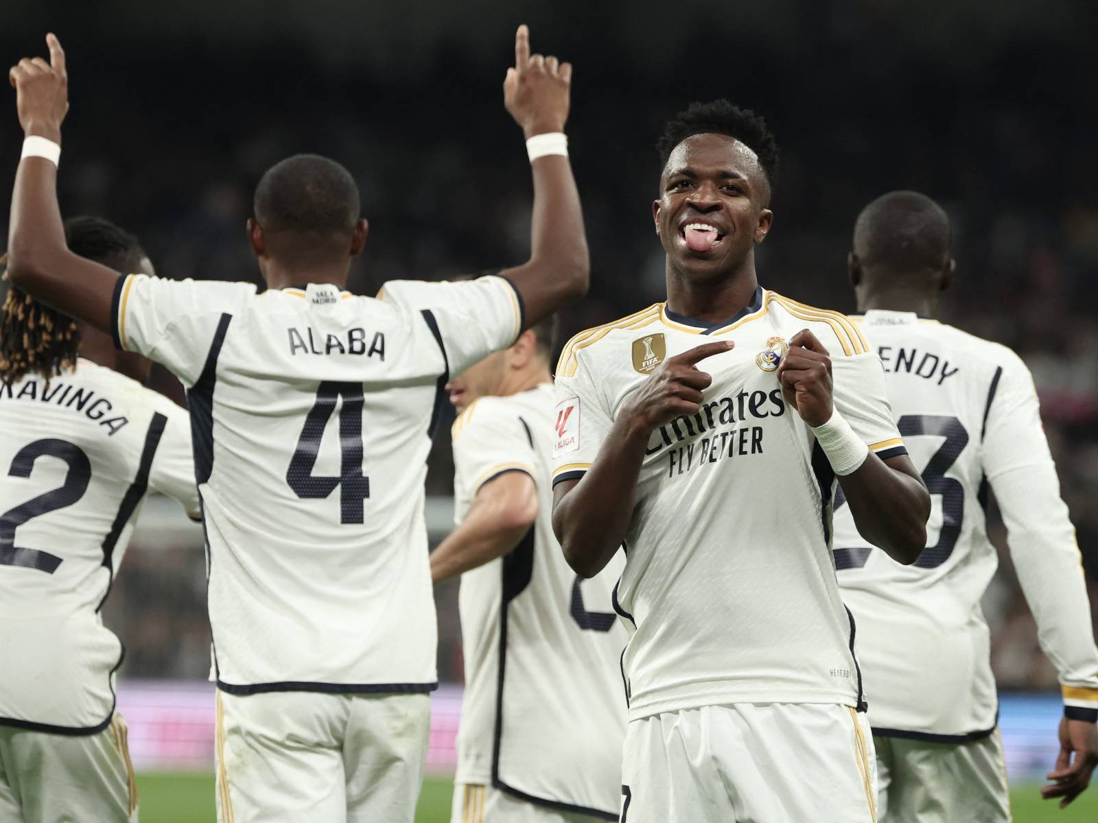 Gran victoria del Real Madrid que se confirma como el mejor equipo de España al vencer por 4-1 al FC Barcelona en la final de la Supercopa de España 2024. (Foto: AFP)