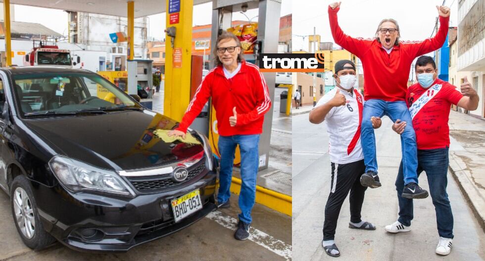 Jaime Willis, el 'Gareca peruano' es taxista y conversó con Trome. Ya está trabajando de nuevo y hasta Papá Noel ha viajado en su carro. (Entrevista: Isabel Medina / Fotos: Allengino Quintana)
