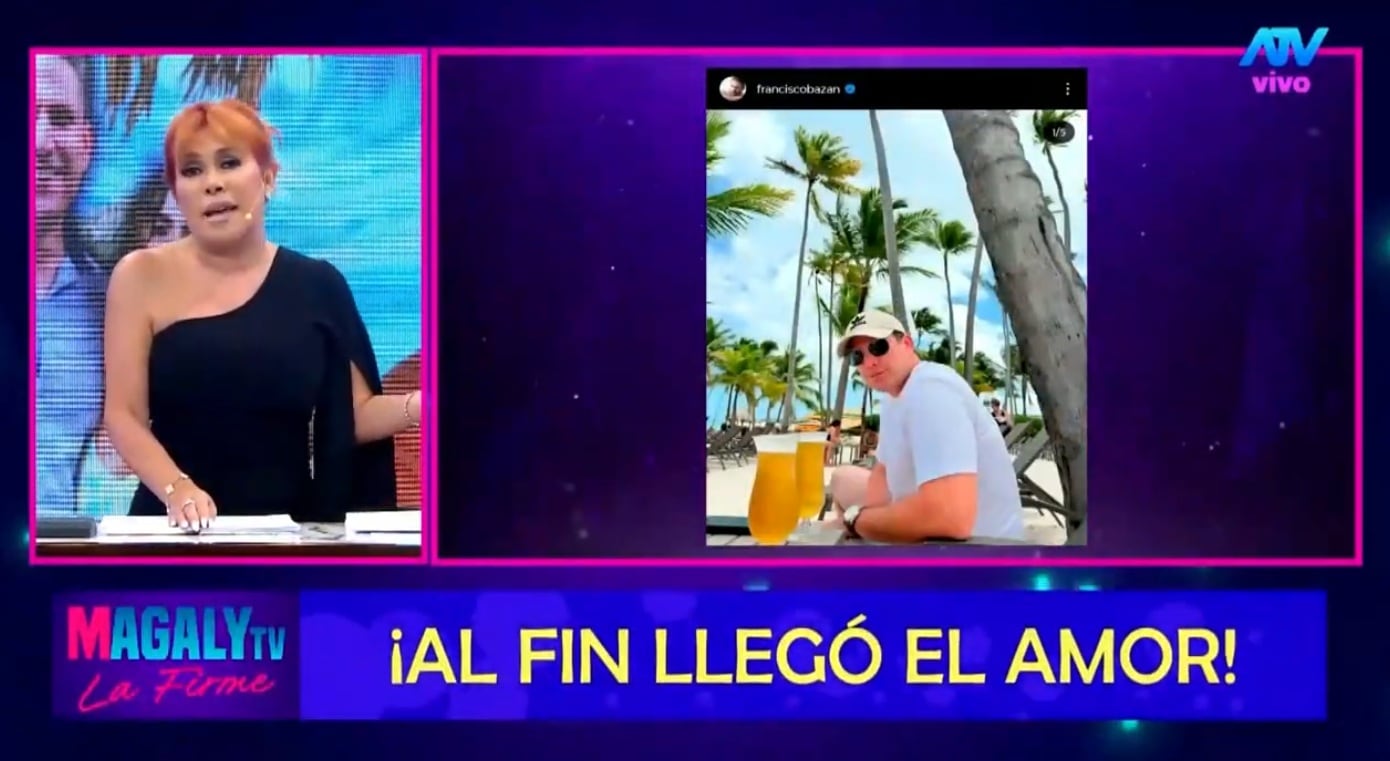 Paco Bazán recién pide vacaciones, según Magaly Medina.