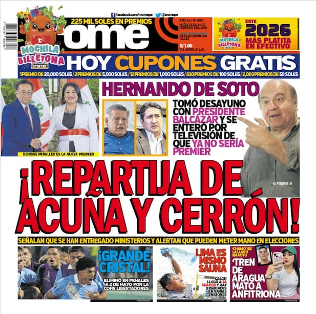 Portada Trome