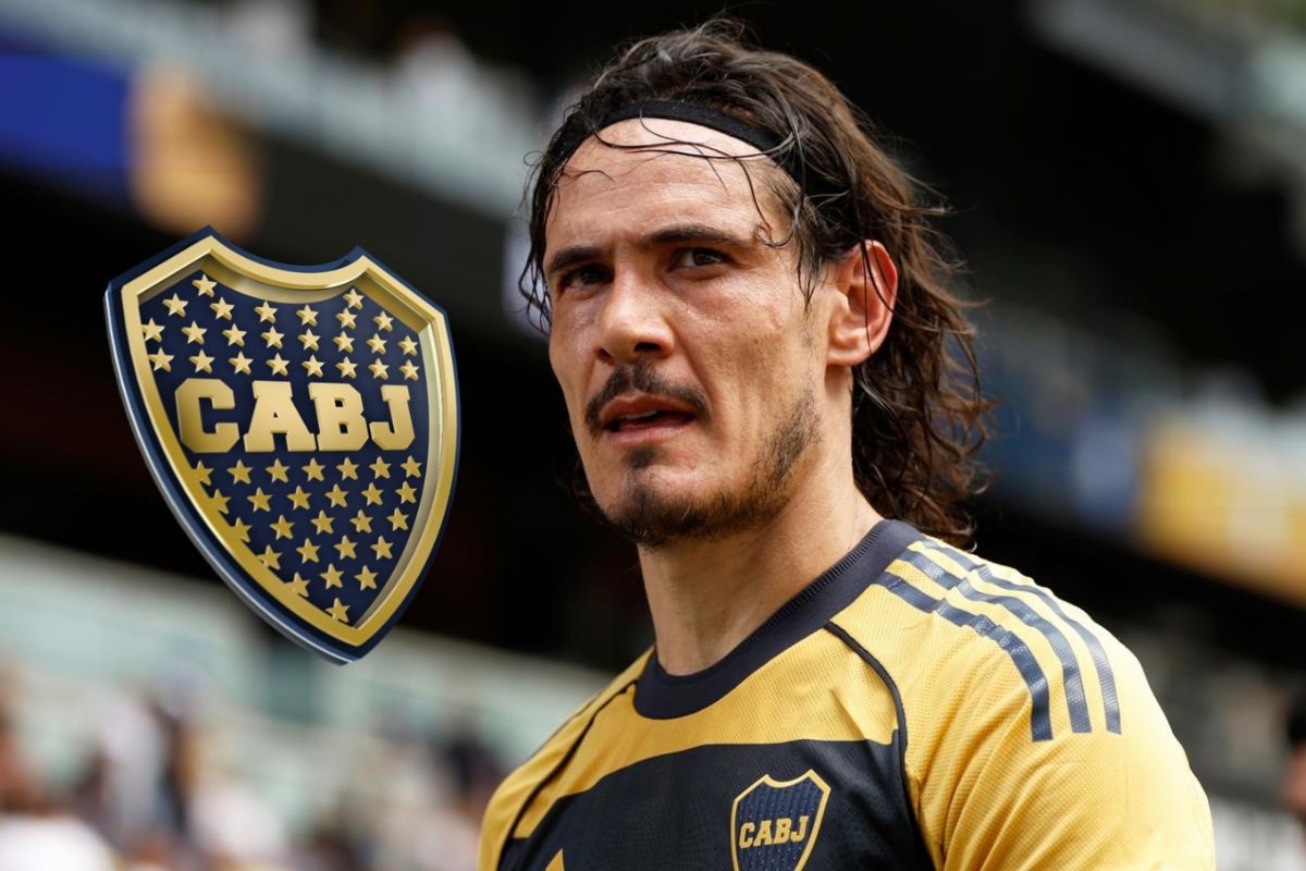 Edinson Cavani se despididó de los hinchas de Boca Juniors (Foto: AP)