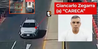 Imágenes de la emboscada a Giancarlo Zegarra, alias 'Careca', a manos del sicario juvenil 'Dominick' en el Callao.
