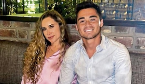 El Gato sorprendió con un enorme arreglo floral a Ale Venturo por su cumple y señaló que es el amor de su vida