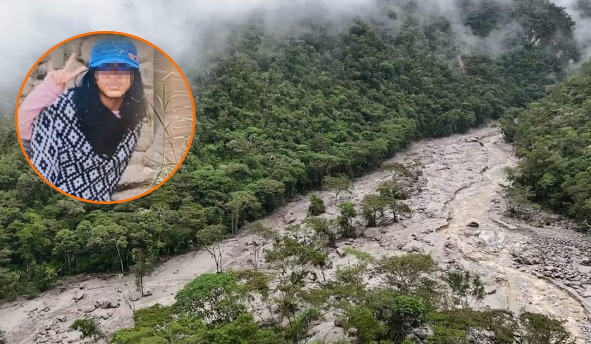 Las Policía halló los restos de la menor, Elisa Benito (12), quien fue arrastrada por un huaico registrado el pasado 25 de febrero en una de las vías de acceso al Santuario Histórico de Machu Picchu.