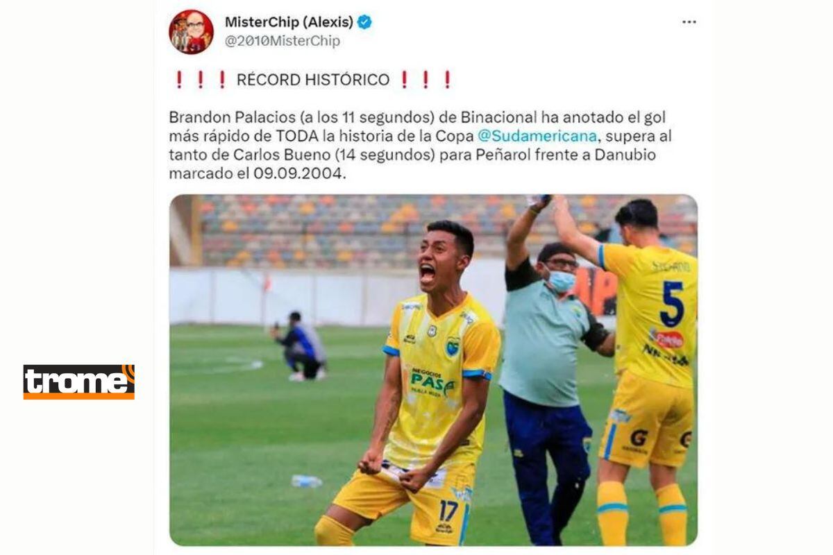 Estadistico español reconoció golazo de Palacios (@misterchip)